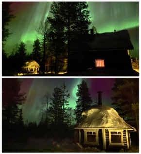 Northern Light Villa Ylläs with a Jacuzzi